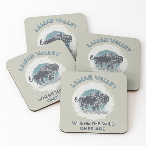 Item preview, Lamar Valley - Where The Wild Ones Are designed and sold by HappySchnapper.