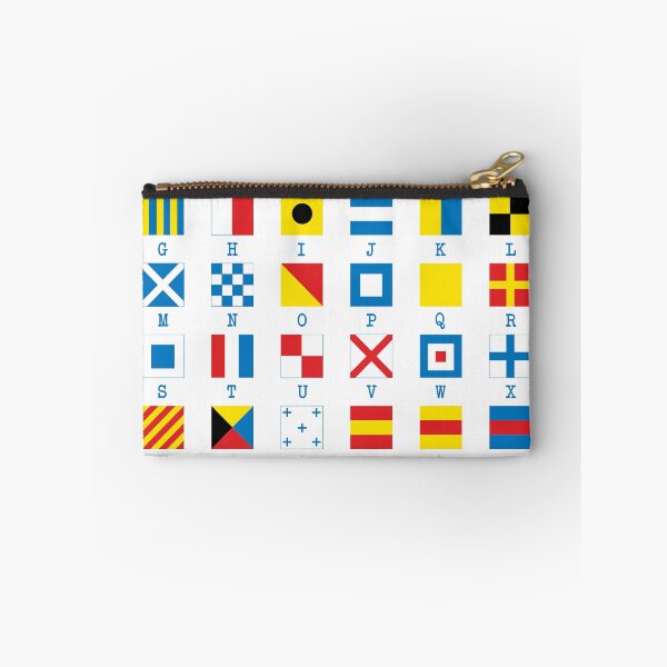 Item preview, Nautical Flags Maritime Signals Alphabet designed and sold by WittyBetty.