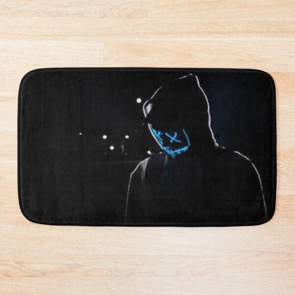 Item preview, Anonymous Blacked out Blue LED Mask designed and sold by NRober5.