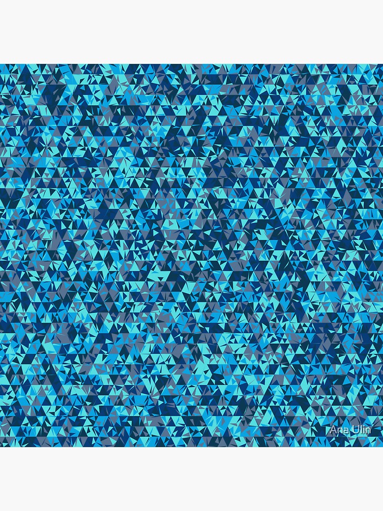 Thumbnail 3 of 3, Sticker, Dulled Air Ioniser (blues) designed and sold by Ana Ulin.