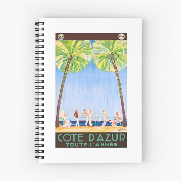 Item preview, 1930 FRANCE Cote D'Azur All Year PLM Travel Poster designed and sold by retrographics.