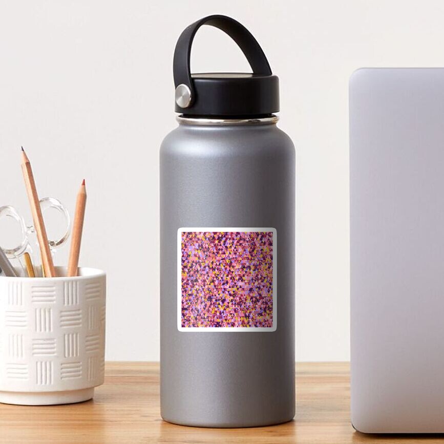 Dulled Air Ioniser (purples, pinks and yellows) Sticker