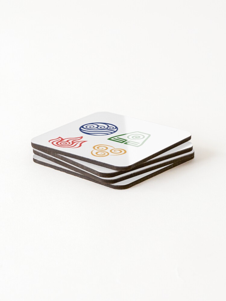 Thumbnail 4 of 5, Coasters (Set of 4), Bending Pack designed and sold by RHallucinations.