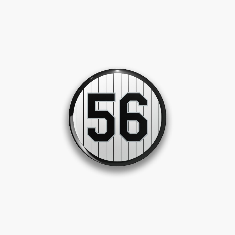 Mark Buehrle #56 Jersey Number Pin for Sale by StickBall