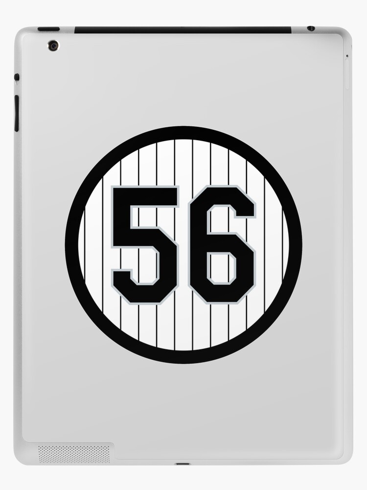 Mark Buehrle #56 Jersey Number iPad Case & Skin for Sale by