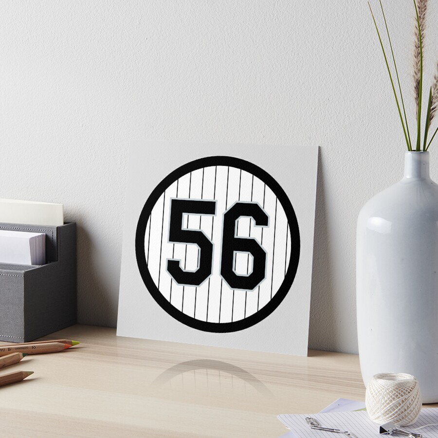 Mark Buehrle #56 Jersey Number Kids T-Shirt for Sale by StickBall