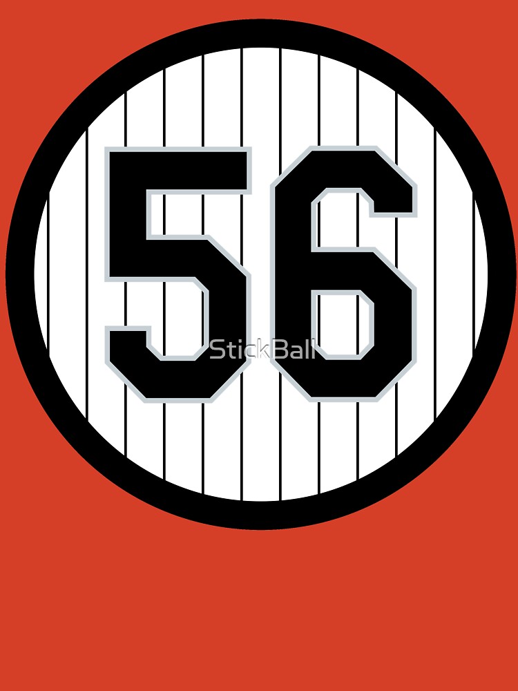 Mark Buehrle #56 Jersey Number Tote Bag for Sale by StickBall