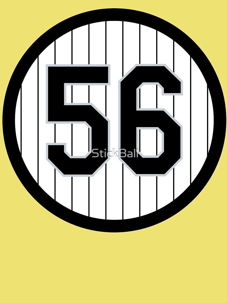 Mark Buehrle #56 Jersey Number Magnet for Sale by StickBall