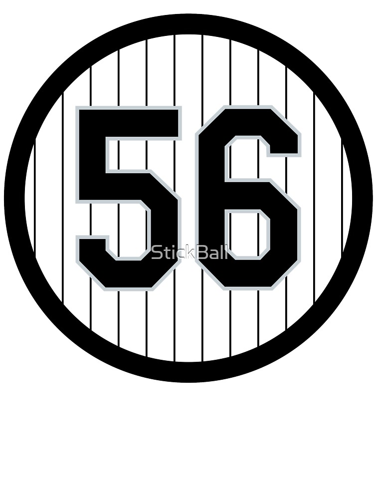 Mark Buehrle #56 Jersey Number | Poster