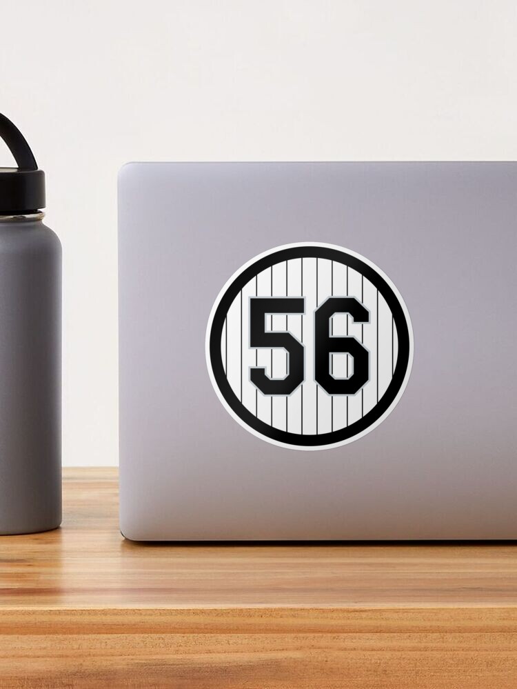 Mark Buehrle #56 Jersey Number Sticker