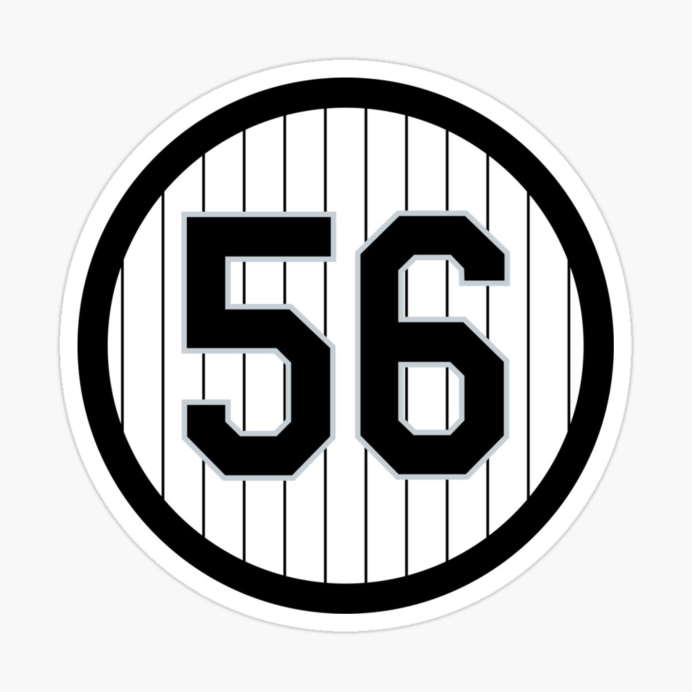 Mark Buehrle #56 Jersey Number | Poster