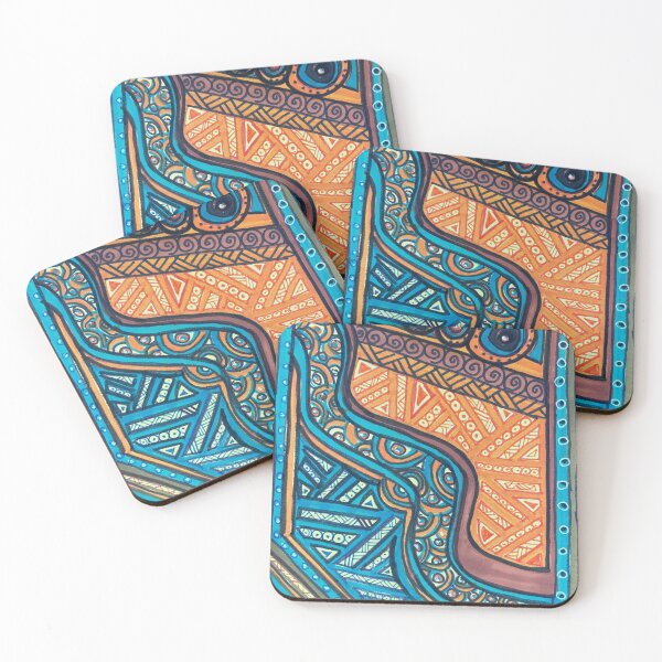 Item preview, African-inspired earth-tones with blue/green designed and sold by GalatiansSixTen.
