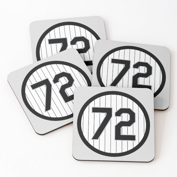 Item preview, Carlton Fisk #72 Jersey Number designed and sold by StickBall.