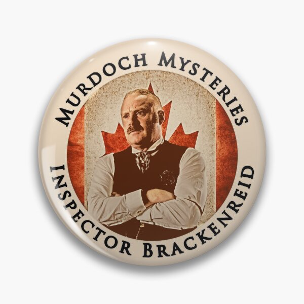 Item preview, Murdoch Mysteries Inspector Brackenreid with Vintage Effect designed and sold by art-deco-lady.