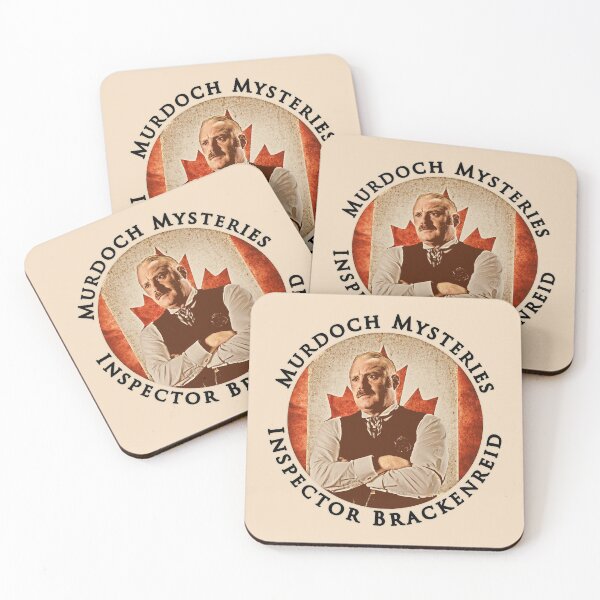Item preview, Murdoch Mysteries Inspector Brackenreid with Vintage Effect designed and sold by art-deco-lady.
