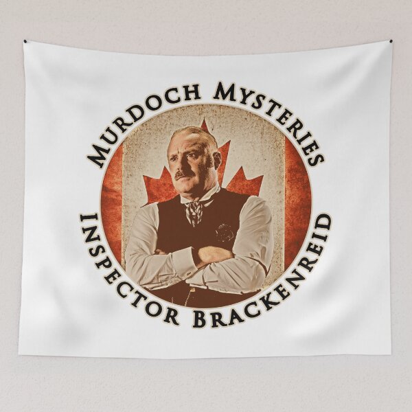 Item preview, Murdoch Mysteries Inspector Brackenreid with Vintage Effect designed and sold by art-deco-lady.