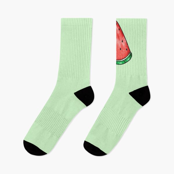 Item preview, Red Cute Watermelon Pattern Watercolor designed and sold by Jolly-Yosei.