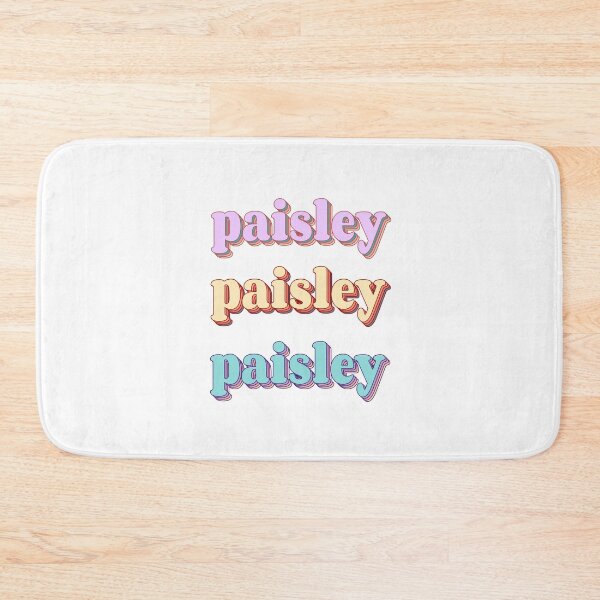 Artikelvorschau, Paisley Word Art entworfen und verkauft von Arexus.