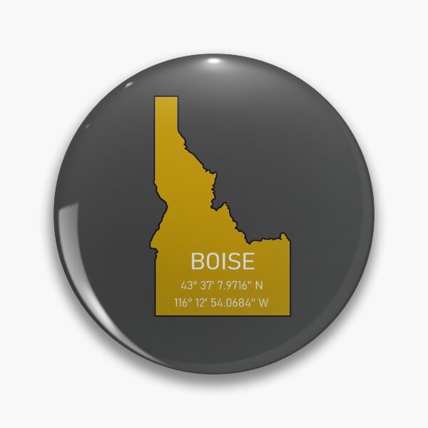 Item preview, Boise Idaho Coordinates designed and sold by taylorrowan.