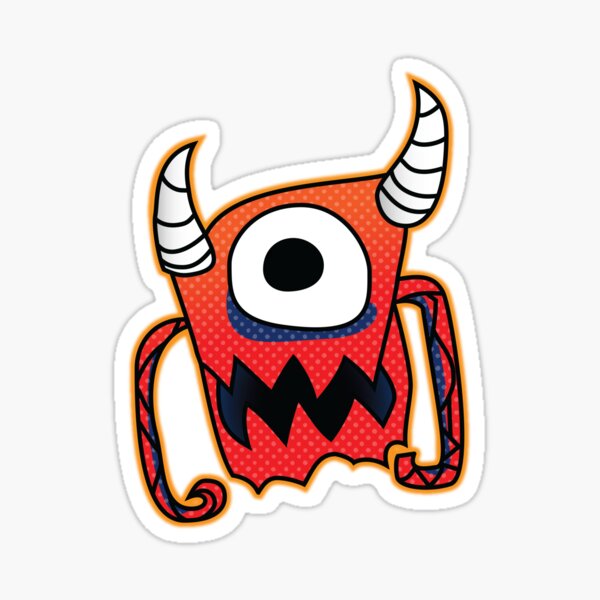 Charlie's Monster Sticker