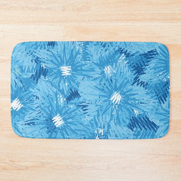 Item preview, Blue and White Squiggly Lines designed and sold by Eduardo Tavares.