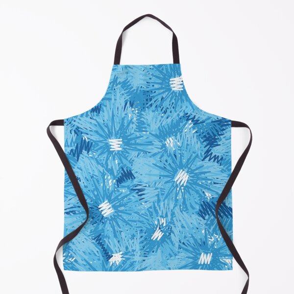 Item preview, Blue and White Squiggly Lines designed and sold by Eduardo Tavares.