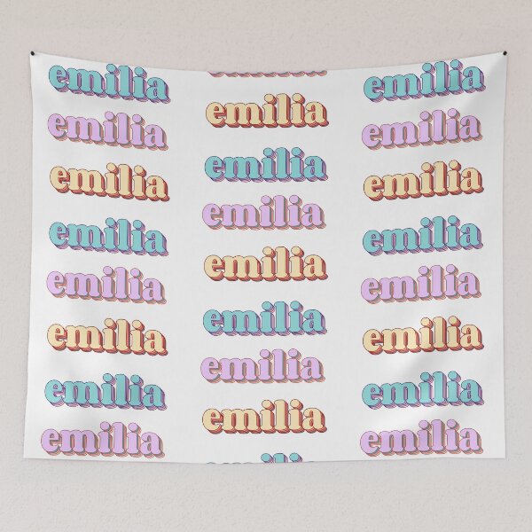 Item preview, Emilia Word Art designed and sold by Arexus.