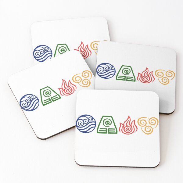 Item preview, ATLA Bending Symbol Line Up designed and sold by RHallucinations.
