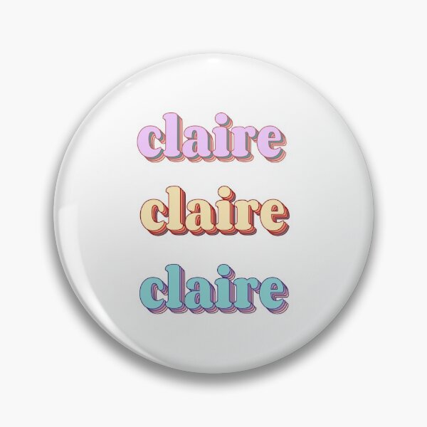 Artikelvorschau, Claire Word Art entworfen und verkauft von Arexus.