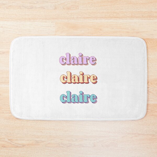 Artikelvorschau, Claire Word Art entworfen und verkauft von Arexus.