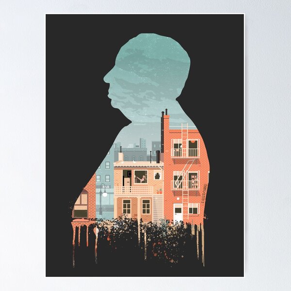 Item preview, Alfred Hitchcock's Rear Window Illustration by Burro designed and sold by burrotees.
