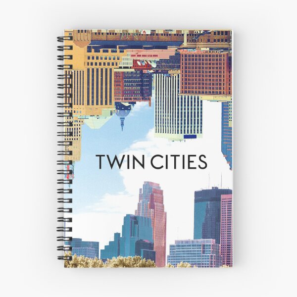 Item preview, Twin Cities Minneapolis and Saint Paul Minnesota Skyline designed and sold by anthonylonder.