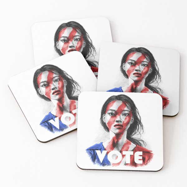 Item preview, Patriotic Woman: VOTE designed and sold by Brina Williamson.
