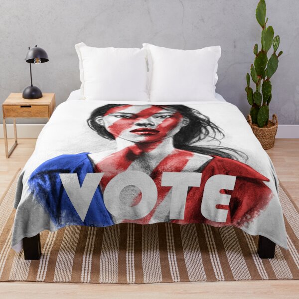 Item preview, Patriotic Woman: VOTE designed and sold by Brina Williamson.