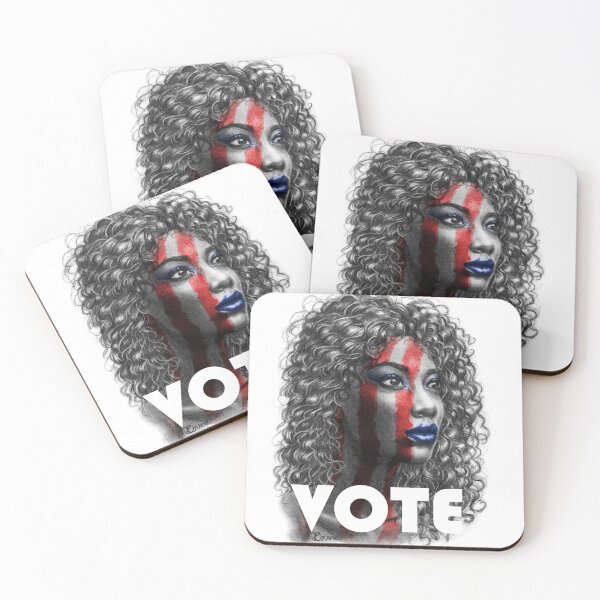 Item preview, Patriotic Natural Beauty: VOTE designed and sold by Brina Williamson.