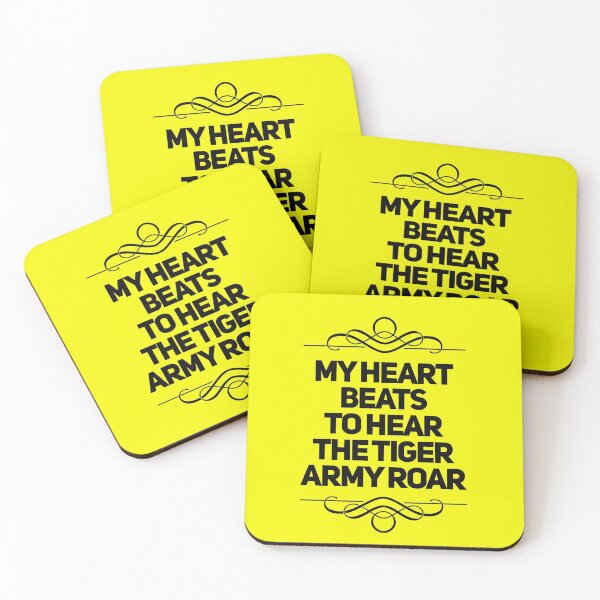 Item preview, my heart beats to hear the tiger army roar designed and sold by mademan3.