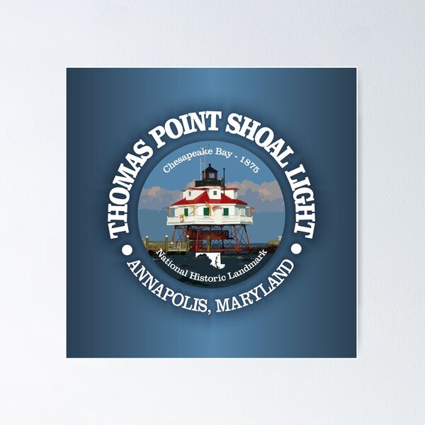 Item preview, Thomas Point Shoal light designed and sold by curranmorgan.