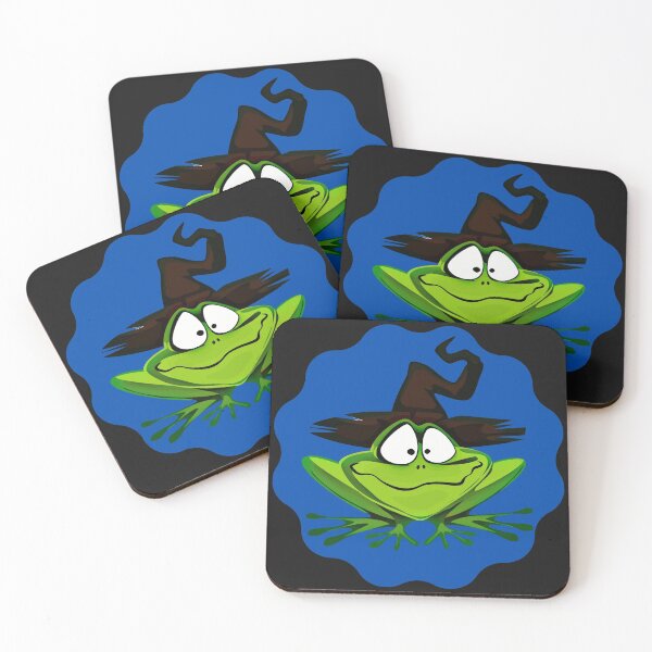 Item preview, Frog in Witch's Hat designed and sold by shornaiter.