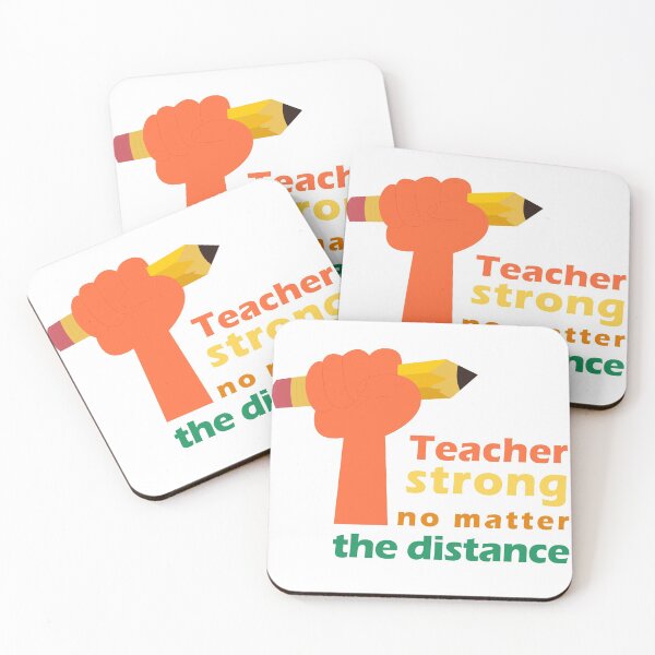 Item preview, Teacher Strong No Matter The Distance designed and sold by gharbi.