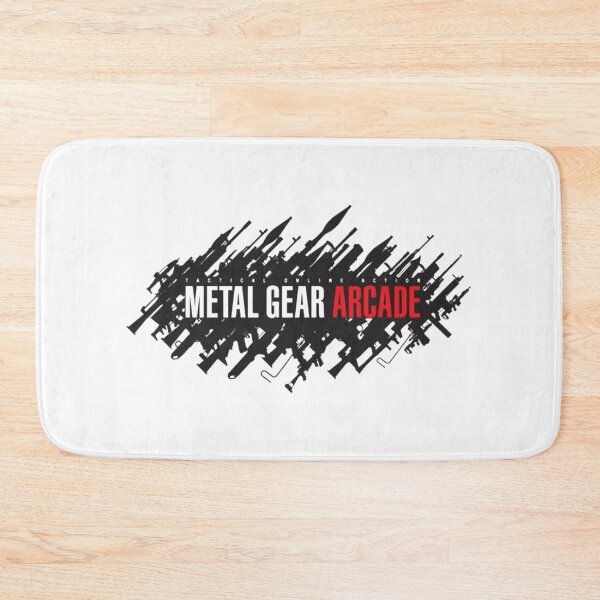 Item preview, Metal Gear Arcade Logo designed and sold by OuterOutlet.