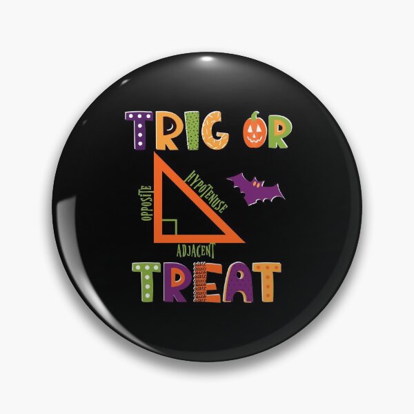 Item preview, Trig or Treat Halloween Math Humor designed and sold by LadyDiBaldGuy.