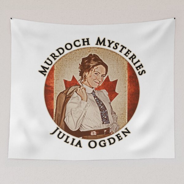 Item preview, Murdoch Mysteries Julia Ogden with Vintage Effect designed and sold by art-deco-lady.