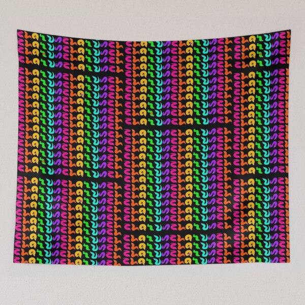 Item preview, Lovely Little Worms On A String Pattern designed and sold by madasnx.