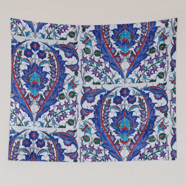 Item preview, Floral 14th century Safavid Tile work designed and sold by Afoomani.