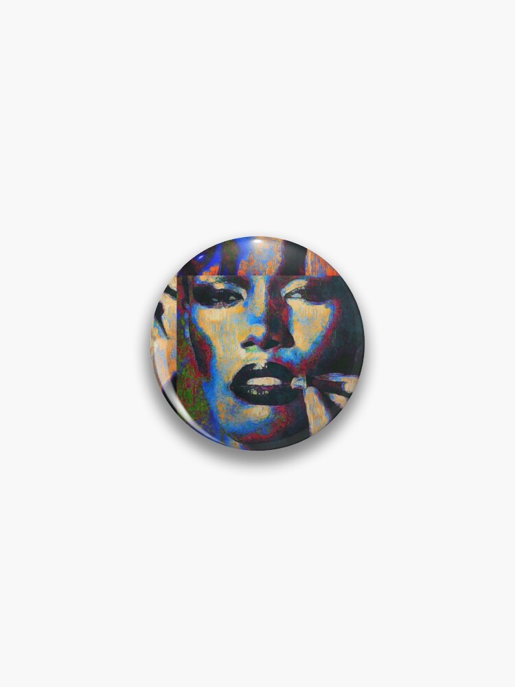 Thumbnail 1 von 3, Button, Grace Jones designt und verkauft von BadBehaviour.