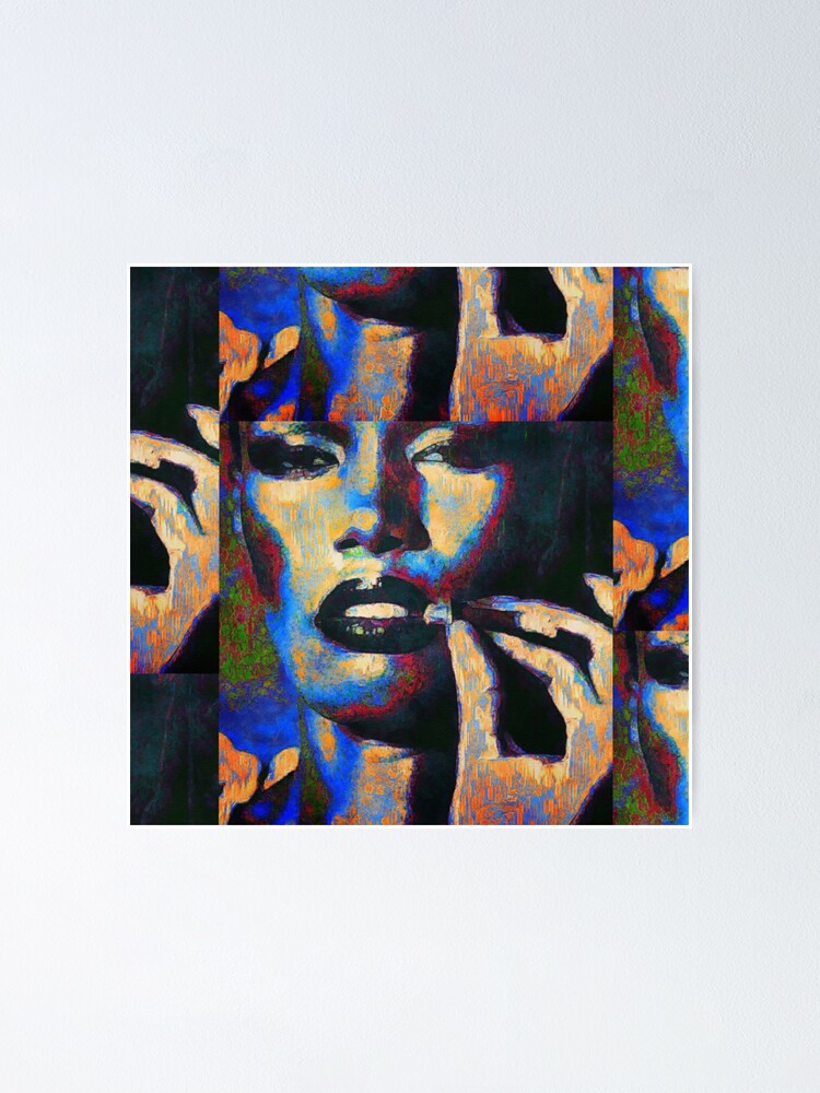 Thumbnail 1 von 3, Poster, Grace Jones designt und verkauft von BadBehaviour.