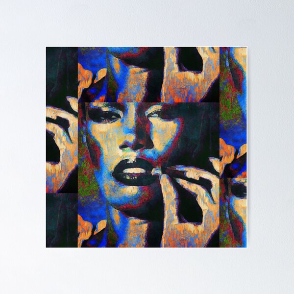 Item preview, Grace Jones designed and sold by BadBehaviour.