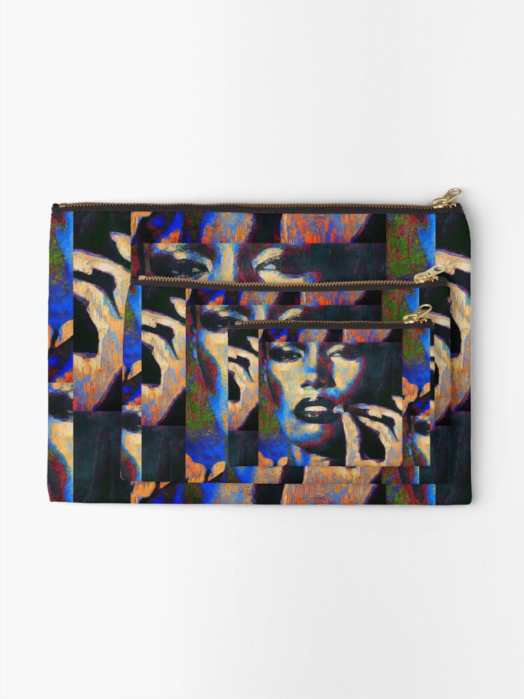 Thumbnail 2 of 4, Zipper Pouch, Grace Jones designed and sold by BadBehaviour.