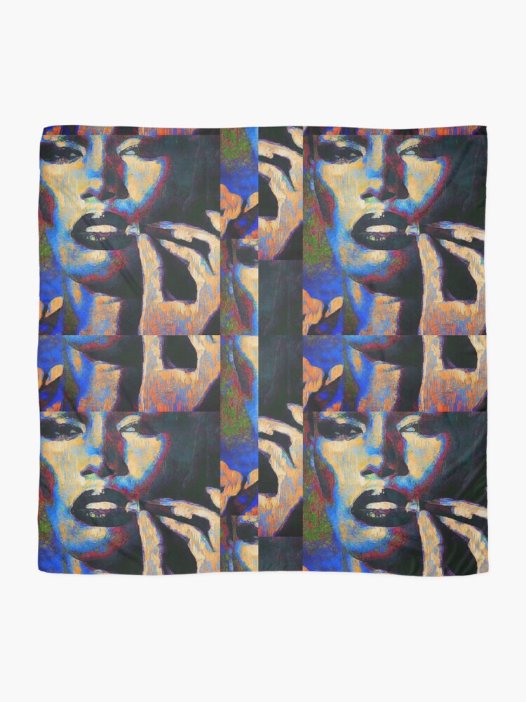 Thumbnail 2 of 3, Scarf, Grace Jones designed and sold by BadBehaviour.