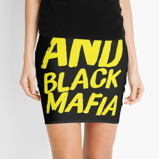 Mafia Meme Mini Skirts Redbubble - black mafia suit roblox